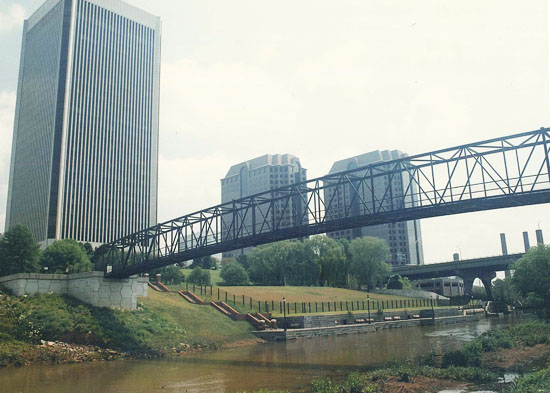 Haxall Mill Race Walk - The Structures Group, Inc. | Structural Engineers | Structural Engineering | Bridges and Retaining Walls