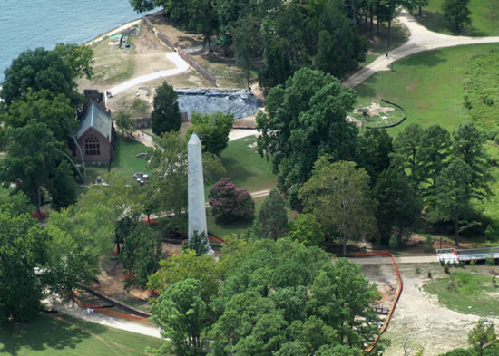 Jamestown Overhead View - James City County, Virginia